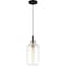 Quoizel Teagan Mini Pendant 1 Light Earth Black TGN1506EK - alternate 1